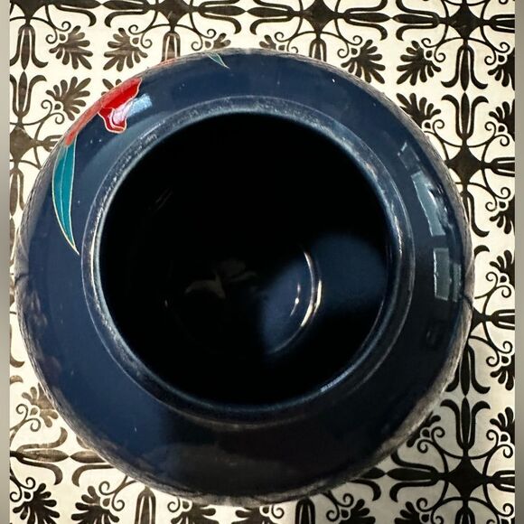 Vintage Fine China - Porcelain vase and Asian floral made in Japan - Picture 3 of 6